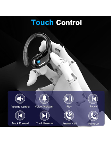 Auriculares Inalámbricos Ltinist BX27 Bluetooth 5.4 IP7 75Hrs