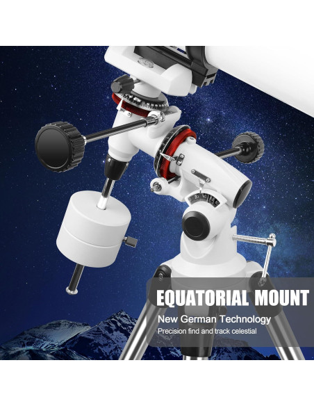 Telescopio Reflector Dianfan 150EQ Ecuatorial con Adaptador Telescopio Reflector Dianfan 150EQ Ecuatorial con Adaptador