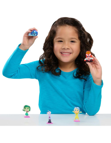 Conjunto de Figuras Disney Pixar Dentro de Mí 2 - 5 Emociones