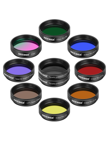 Juego de Filtros para Telescopio NEEWER 10 Piezas