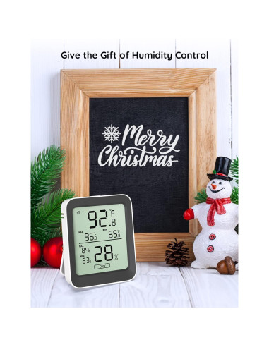 Higrómetro Termómetro Govee H5075 Bluetooth 100g 3" LCD