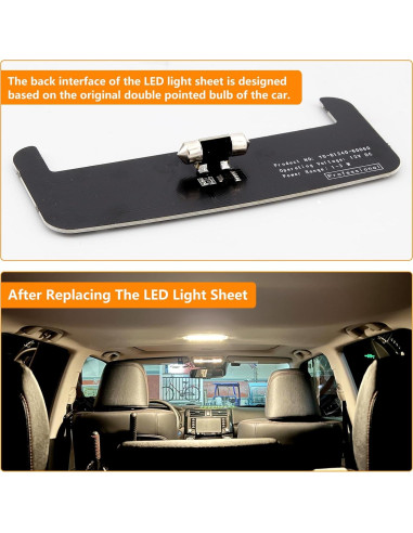 Luz LED Amarilla Cálida ZEN HON U-4500K para Toyota