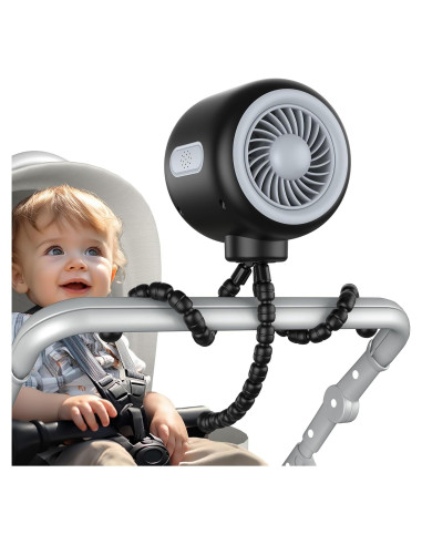 Ventilador Portátil Koonie F9301 con Trípode Flexible