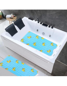Alfombra de Baño Antideslizante Tubozadi 101.6x40.6cm Patos 2