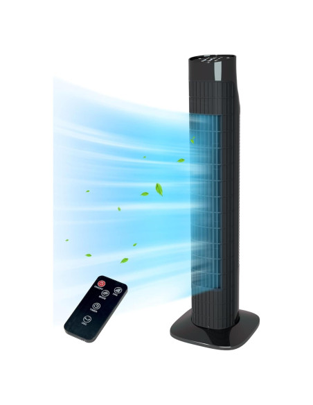 Ventilador de Torre Uthfy 78.1 cm Oscilante con Control Remoto Ventilador de Torre Uthfy 78.1 cm Oscilante con Control Remoto
