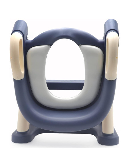 Silla de Entrenamiento para Baño HTTMT Azul con Escalera Ajustable Silla de Entrenamiento para Baño HTTMT Azul con Escalera Ajustable