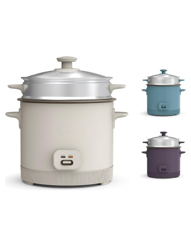 Olla Arrocera Bella 16 Tazas con Vaporera 400W Antiadherente