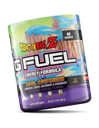 G Fuel Dragon Ball Z Polvo Energético Sin Azúcar 280g