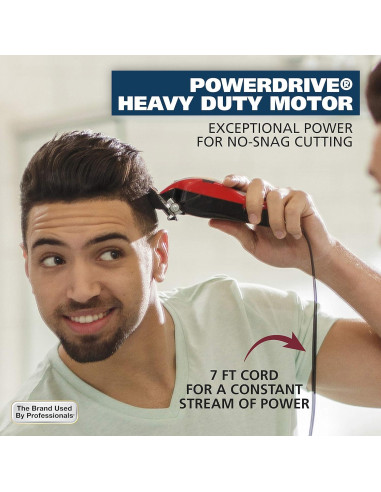 Cortadora de Cabello Wahl Clip 'N Trim 2 en 1 con Recortadora