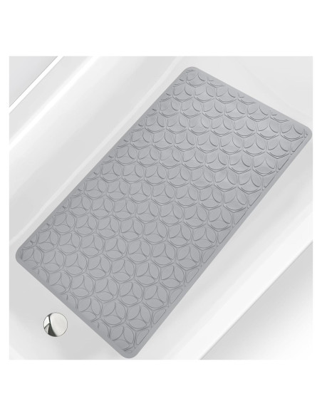 Alfombra Antideslizante OLUFIA 71x40 cm Goma Gris Alfombra Antideslizante OLUFIA 71x40 cm Goma Gris