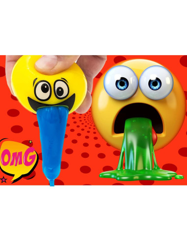 JA-RU Juguete Slime de Vómito Antiestrés para Niños - 1 Paquete