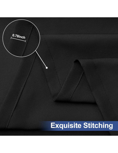 Mantel Rectangular Elástico Homing 2 Pack 122x61 cm Negro Mantel Rectangular Elástico Homing 2 Pack 122x61 cm Negro