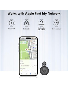 Rastreador GPS Htag para Niños y Mascotas - Impermeable, Bluetooth 2