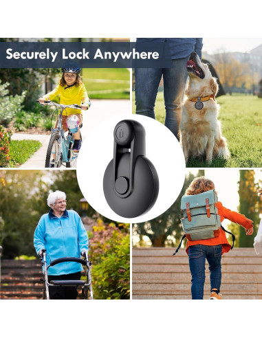Rastreador GPS Htag para Niños y Mascotas - Impermeable, Bluetooth