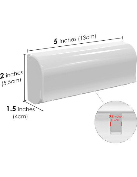 Soporte de Cepillos de Dientes Linkidea Montaje en Pared 6 Ranuras Soporte de Cepillos de Dientes Linkidea Montaje en Pared 6 Ranuras