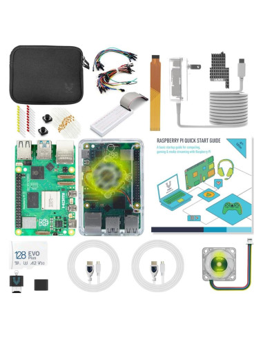 Kit de Inicio para Inventores Vilros Raspberry Pi 5 2GB