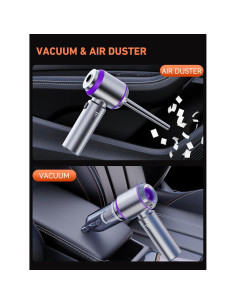 Aspiradora/Soplador de Aire IYOFINE 4-en-1 Inalámbrico 80,000RPM 2