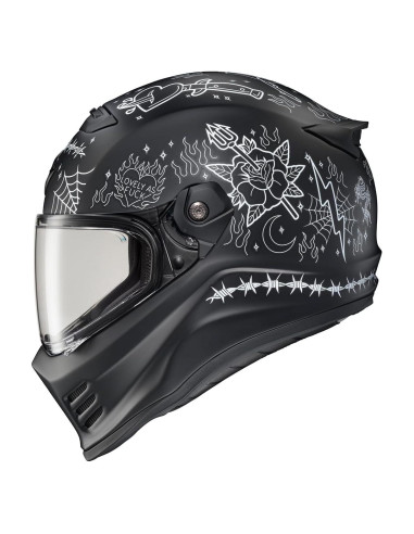 Casco Integral ScorpionEXO Covert FX - Litas 2 Negro Mediano