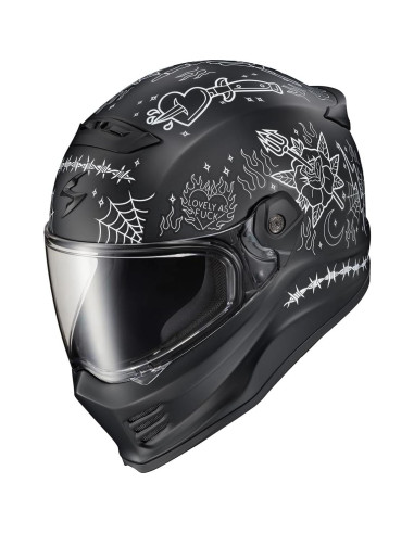 Casco Integral ScorpionEXO Covert FX - Litas 2 Negro Mediano