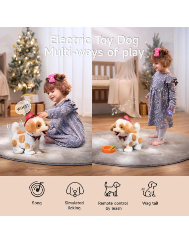 Perro Caminante Electrónico OR OR TU con Control Remoto 24cm