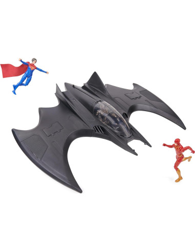 Conjunto de Batwing The Flash Spin Master - 3 Figuras 10 cm