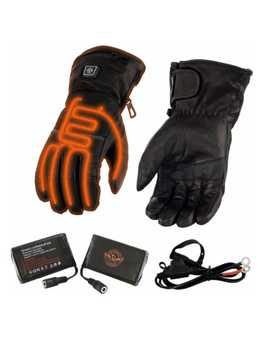 Guantes Calentados Milwaukee Leather MG7513SET para Hombre - X-Pequeño
