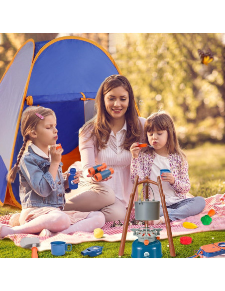 Conjunto de Camping Meland para Niños - Tienda y Accesorios Conjunto de Camping Meland para Niños - Tienda y Accesorios