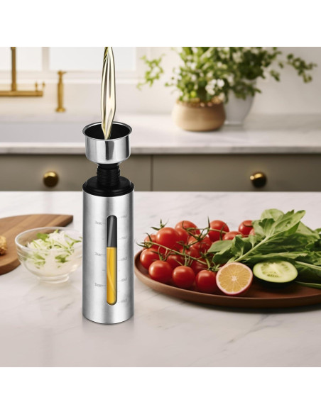 Paquete de 2 Botellas Spray de Aceite Inoxidable 100ml BooMetCheer Paquete de 2 Botellas Spray de Aceite Inoxidable 100ml BooMetCheer