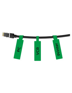 Etiquetas de Cable NIIMBOT B21 100 Unidades 2.54x7.62cm Verde