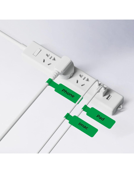 Etiquetas de Cable NIIMBOT B21 100 Unidades 2.54x7.62cm Verde Etiquetas de Cable NIIMBOT B21 100 Unidades 2.54x7.62cm Verde