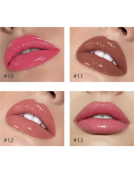 Set de Brillo Labial MAEPEOR 8PCS Hidratante No Pegajoso Set de Brillo Labial MAEPEOR 8PCS Hidratante No Pegajoso
