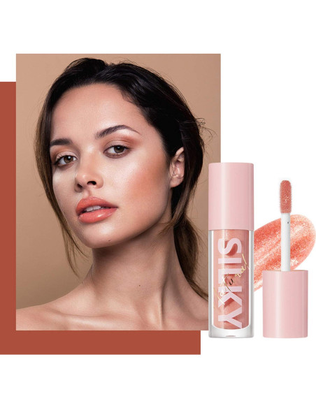 Set de Brillo Labial MAEPEOR 8PCS Hidratante No Pegajoso Set de Brillo Labial MAEPEOR 8PCS Hidratante No Pegajoso