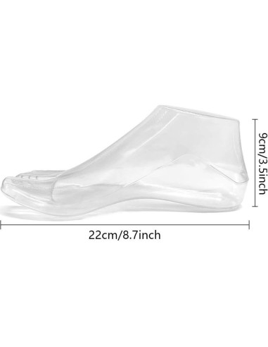 Soporte para Zapatos de Plástico SteelFever 1 Par 22x9x8 cm