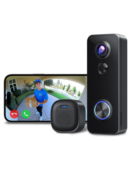 Cámara de Timbre de Video Inalámbrica XTU 180 HD con Alexa Cámara de Timbre de Video Inalámbrica XTU 180 HD con Alexa