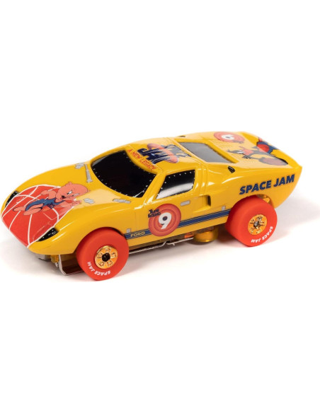 Coche de Slot Auto World Thunderjet 1966 Ford GT40 Escala 1:64 Coche de Slot Auto World Thunderjet 1966 Ford GT40 Escala 1:64