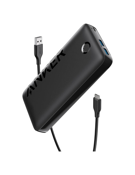 Power Bank Anker 335 20,000mAh Carga Rápida USB-C Negro Power Bank Anker 335 20,000mAh Carga Rápida USB-C Negro