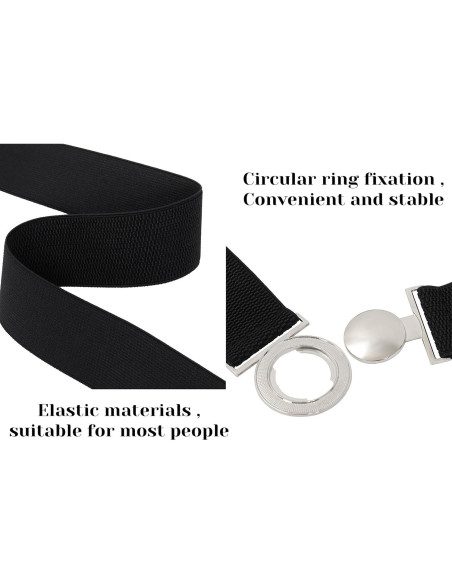 Cinturón Ajustable Elástico DAZCOS para Hombres - Cosplay Cinturón Ajustable Elástico DAZCOS para Hombres - Cosplay