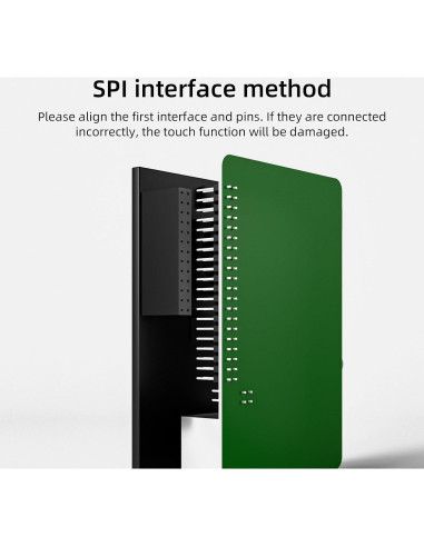 Pantalla Táctil 3.5" CUQI para Raspberry Pi 5 con Caja y Ventilador