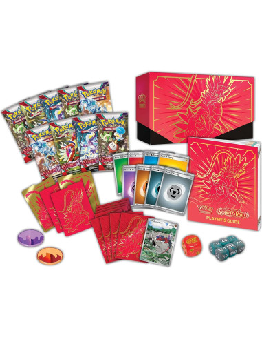 Caja de Entrenador Élite Pokémon TCG Escarlata y Púrpura Koraidon