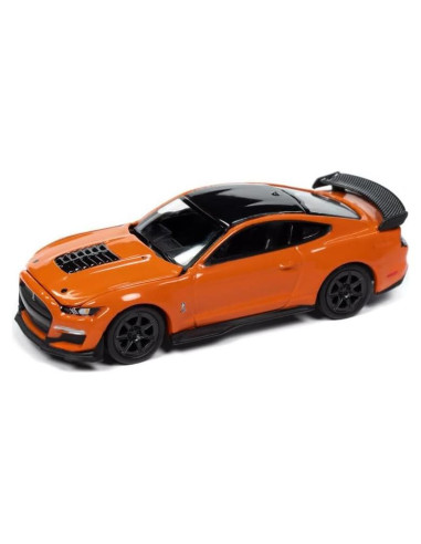 Auto World Shelby GT500 2021 Diecast Naranja 8.89 cm