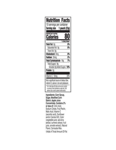 Snacks de Frutas Saborizadas Betty Crocker Minecraft 226.8 g