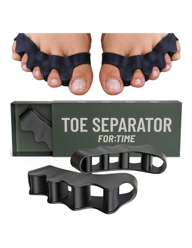 Separadores de Dedos de Gel For Time Fitness - Corrector de Juanetes