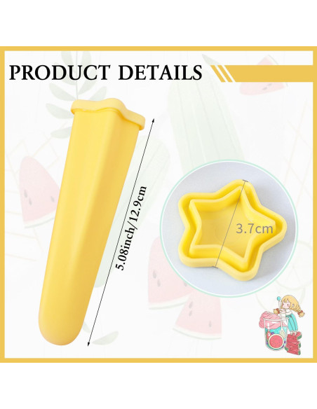 Moldes de Helado de Silicona YumSur, 8 Piezas Multicolores Moldes de Helado de Silicona YumSur, 8 Piezas Multicolores