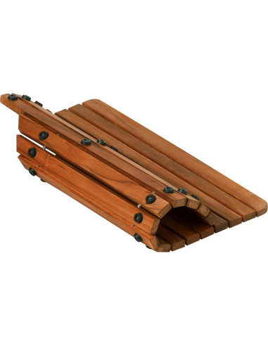 Alfombra de Ducha y Inodoro Bare Decor Teak 90x50 cm