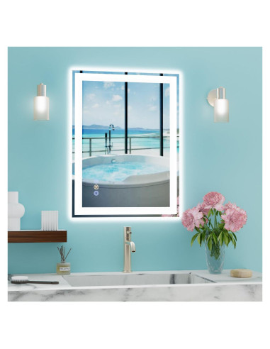 Espejo de Baño LED Callsky 50.8x71.1cm con Función Anti-Vaho