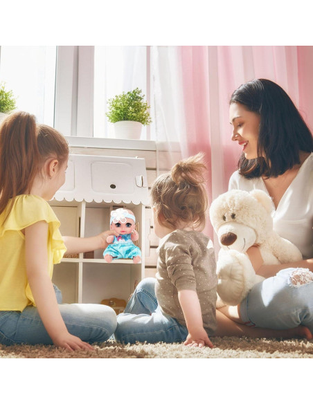 Muñecas Bebé Mini ONEST 4 Piezas 15 cm con Accesorios Muñecas Bebé Mini ONEST 4 Piezas 15 cm con Accesorios