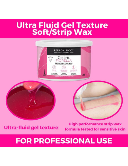 Cera Suave Fiorella Cirepil 400g Hipoalergénica Gel Cera Suave Fiorella Cirepil 400g Hipoalergénica Gel