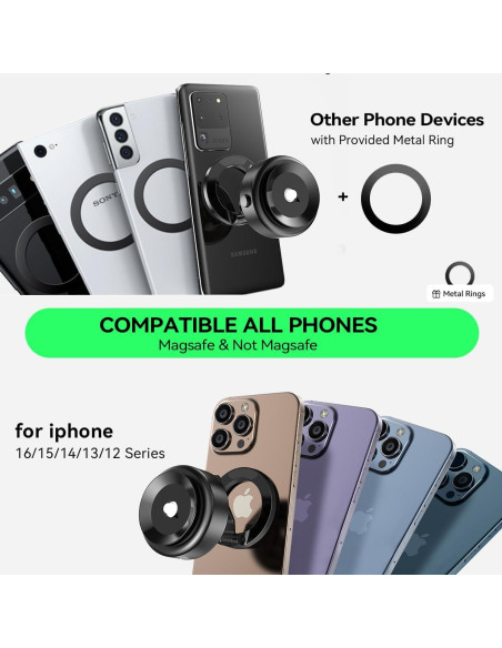 Soporte magnético para teléfono de coche Sanqi Youpin 360 Soporte magnético para teléfono de coche Sanqi Youpin 360