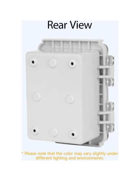 Caja Eléctrica LeMotech IP67, Cubierta Transparente 11.94x8.89cm Caja Eléctrica LeMotech IP67, Cubierta Transparente 11.94x8.89cm
