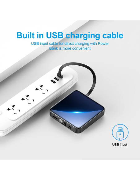 Cargador Portátil 12000mAh Shenzhen M12 Carga Rápida 22.5W Cargador Portátil 12000mAh Shenzhen M12 Carga Rápida 22.5W